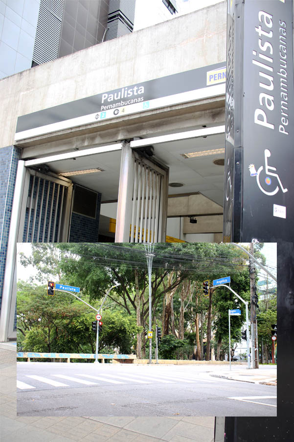 Entrada do bar na região de Higienópolis